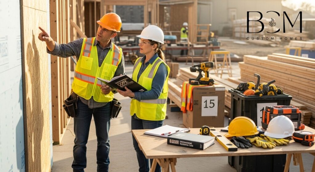 Custom home builder and building inspector