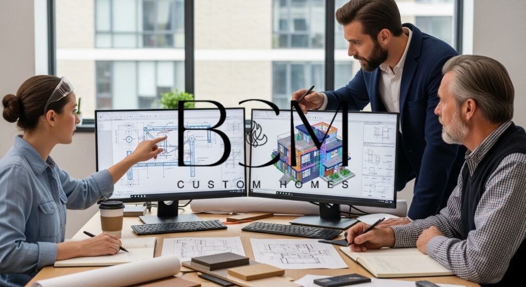 Structural engineer, architect, and custom home builder
