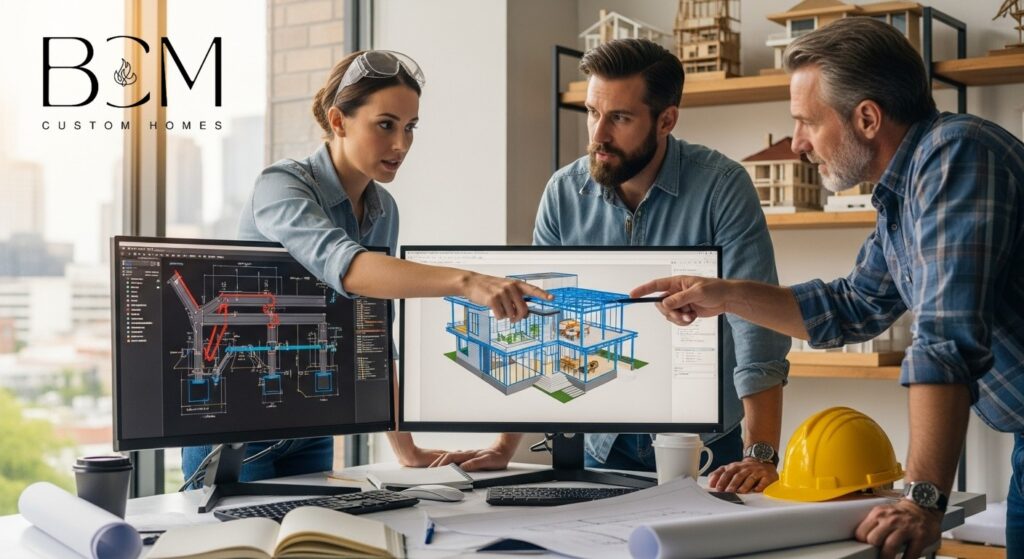 Structural engineer, architect, and custom home builder